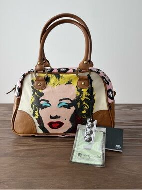 New Andy Warhol Pepe Jeans Marilyn Monroe Pop Art Handbag